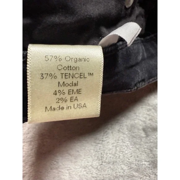 Reformation Jeans High & Skinny Faded Black Destroyed Size 23 - Picture 6 of 14